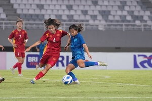 Thất bại trước Thái Lan, U19 nữ Việt Nam nhận HCB U19 nữ Đông Nam Á