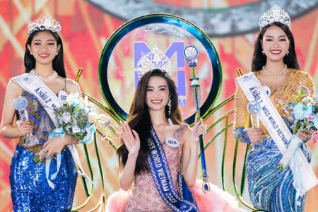 Nhan sắc ngọt ngào của Á hậu Miss World Vietnam 2023