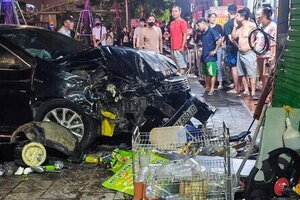 Sức khỏe các nạn nhân vụ ô tô Camry tông nhóm người uống trà đá hiện ra sao?