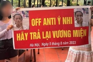 Nhóm anti-fan Hoa hậu Ý Nhi tổ chức offline tại Hà Nội gây tranh cãi
