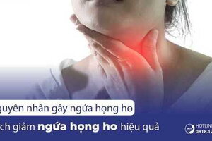 Ngứa họng ho nguyên nhân do đâu? Giảm ngứa họng như thế nào?