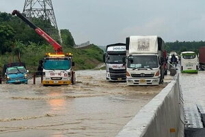 Bộ GTVT thông tin kết quả kiểm tra việc ngập cục bộ trên cao tốc Phan Thiết - Dầu Giây