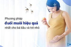 Phương pháp đuổi muỗi hiệu quả cho bà bầu và trẻ nhỏ