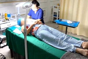 Kinh hoàng thẩm mỹ viện ở Đà Nẵng để nữ lao công làm phẫu thuật căng da mặt cho khách