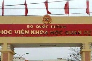 Điểm chuẩn các trường Quân đội năm 2023: cao nhất ngành Ngoại ngữ gần 28 điểm