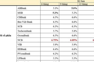 Không ngừng giảm 'sốc', ngân hàng nào đang có lãi suất tiết kiệm cao nhất?