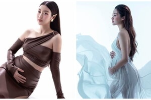 Hoa hậu Đỗ Mỹ Linh lần đầu công bố ảnh mang thai con đầu lòng