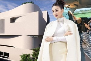 Siêu mẫu Thanh Hằng khiến dân tình trầm trồ trước cuộc sống thoải mái trong 'bạch dinh' rộng 1000m2
