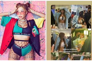 Chị đại nóng bỏng nhất làng rap Hàn Jessi đã đến Việt Nam