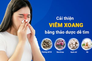 Cải thiện viêm xoang tại nhà bằng thảo dược dễ tìm