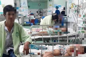 Bốn mẹ con bị ong vò vẽ đốt lúc đi xe máy: Người mẹ hôn mê và 3 con thương tích nặng