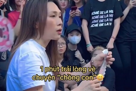 Đi từ thiện, bị hỏi về chuyện 'lập gia đình', Mỹ Tâm bất ngờ cho biết 'con có chồng rồi đó chứ' 