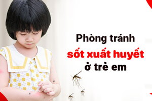 Phòng tránh sốt xuất huyết ở trẻ em: đơn giản, thực hiện ngay!