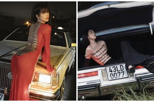 Trứ danh 'nữ hoàng nội y', Ngọc Trinh khoe triệt để đường cong trong bộ ảnh mới