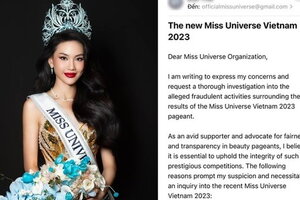 Anti-fan gửi thư đến Miss Universe Việt Nam yêu cầu xem xét lại chiến thắng của Bùi Quỳnh Hoa