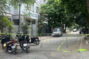 Vụ người phụ nữ bị sát hại tại nhà ở Hà Nội: Nhiều đồ đạc bị xáo trộn