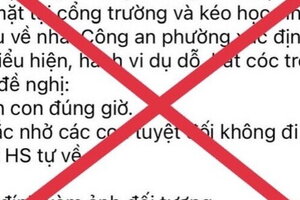 Cảnh sát lên tiếng về tin bắt cóc trẻ em ở Hà Đông, Hà Nội