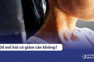 Ra mồ hôi nhiều khi tập thể dục có giảm cân, đốt cháy calo không?