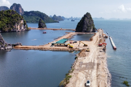 Xử phạt 125 triệu đồng với dự án lấn biển ở Quảng Ninh