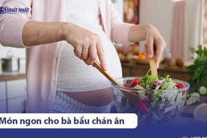 Bật mí 15 món ngon cho bà bầu chán ăn để tăng vị giác