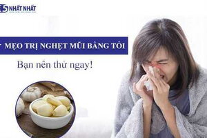 7+ mẹo trị nghẹt mũi bằng tỏi đơn giản, hiệu quả - Bạn nên thử ngay!