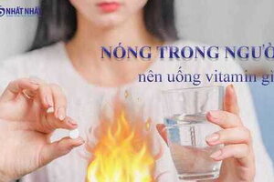 Nóng trong người nên uống vitamin gì cho mát?