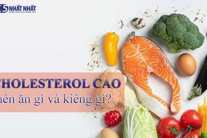 Cholesterol cao nên ăn gì và kiêng gì?