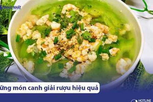 10 món canh giải rượu hiệu quả, thơm ngon, dễ nấu | Kèm cách làm