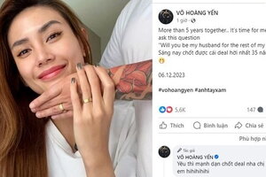Lại thêm một nữ siêu mẫu chủ động cầu hôn bạn trai, sẵn sàng làm mẹ