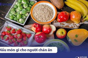 8 món ăn nên nấu cho người chán ăn để kích thích vị giác và đủ dưỡng chất