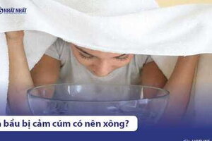 Bà bầu bị cảm cúm có nên xông hơi, xông lá không? 3 loại xông nên làm