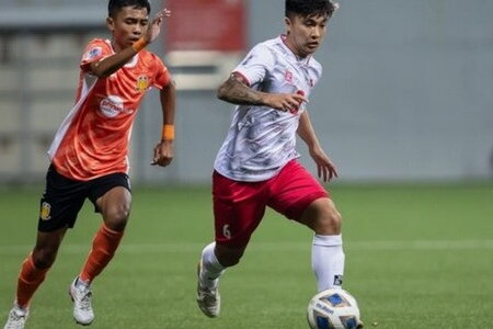 Hàng thủ Hougang United 'kiến tạo mưa bàn thắng' cho CLB Hải Phòng chia tay AFC Cup