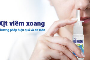 Xịt viêm xoang – phương pháp hiệu quả và an toàn