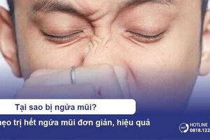 Tại sao bị ngứa mũi? 9 mẹo trị hết ngứa mũi đơn giản