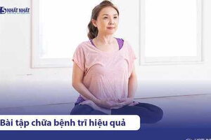 11 bài tập (Yoga, Kegel) giúp co búi trĩ hiệu quả cho người bệnh trĩ