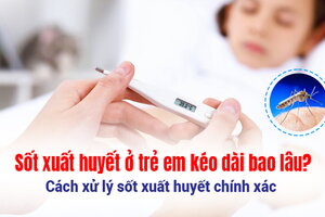 Sốt xuất huyết ở trẻ em kéo dài bao lâu – Cách xử lý sốt xuất huyết