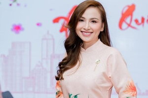 Hoa hậu Diễm Hương nói gì khi bị đồn bí mật có 2-3 con?
