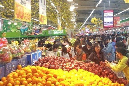 Hà Nội: 1.300 điểm bán hàng từ mùng 1 Tết, siêu thị tăng lượng hàng gấp đôi