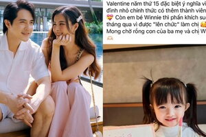 Đông Nhi báo tin mang bầu lần 2 vào đúng ngày lễ Tình nhân