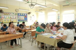 Sau Tết Nguyên đán 2024, nhiều trường ngoài công lập rục rịch tuyển sinh lớp 1