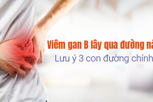 Viêm gan B lây qua đường nào: Lưu ý 3 con đường chính