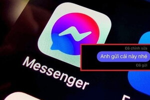 Messenger đã chính thức cho chỉnh sửa tin nhắn đã gửi