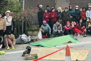 Khởi tố tài xế xe tải đâm 2 người đi thể dục tử vong, 1 người bị thương