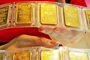 Giá vàng tăng mạnh chiều mua vào