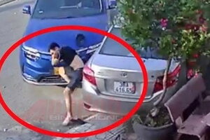 Mâu thuẫn đánh bida, lái ô tô tông gãy chân bạn