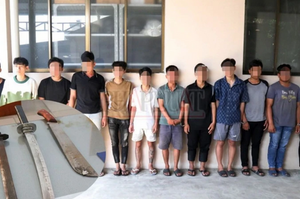 Bắt 12 thanh niên vụ truy sát nhau trong đêm ở Bình Dương khiến 5 người thương vong
