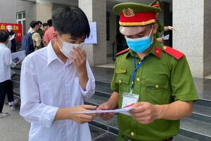 Bộ Công an công bố lịch thi đánh giá để tuyển sinh vào đại học năm 2024