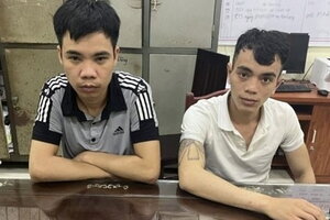 Đã bắt được 2 thanh niên cướp iPhone Promax ở Vĩnh Phúc