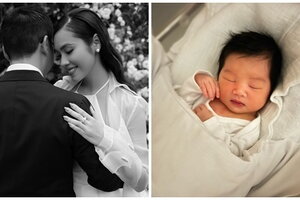 Á hậu Hoàng My lần đầu công khai ảnh con gái đầu lòng