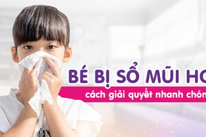 Bé bị sổ mũi ho: Chỉ dẫn cách giải quyết nhanh chóng